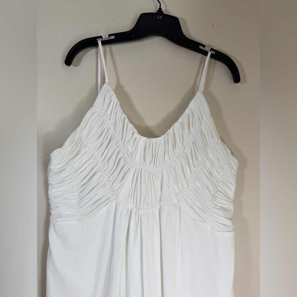 Chelsea28 Ivory Ruched Mini Dress - Picture 2 of 6